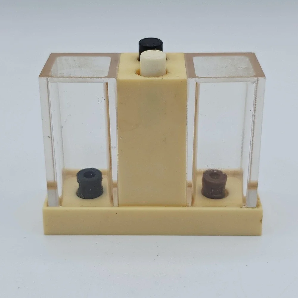 Vintage Idaho Sun Valley‎ State Souvenir Salt Pepper Shaker Cream Plastic Travel